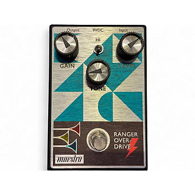 Used Maestro RANGER OVERDRIVE Effect Pedal