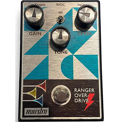 Used Maestro RANGER OVERDRIVE Effect Pedal