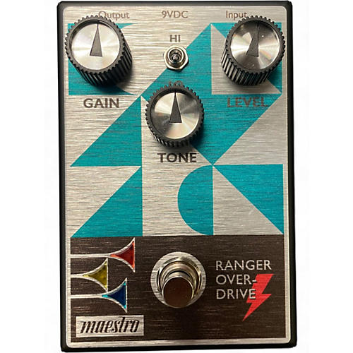 Used Maestro RANGER OVERDRIVE Effect Pedal