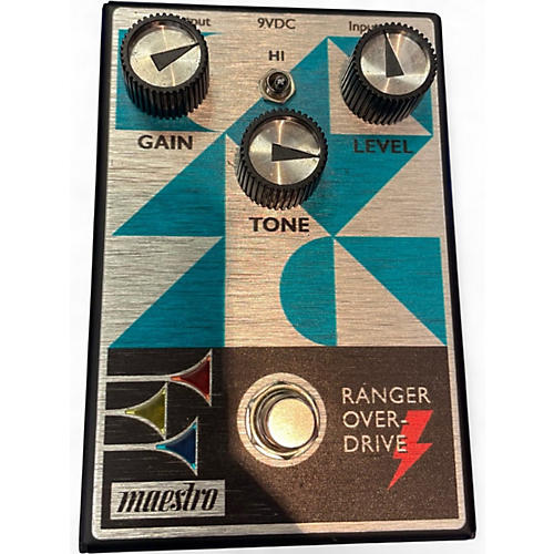 Used Maestro RANGER OVERDRIVE  Effect Pedal