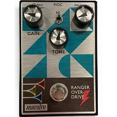 Used Maestro RANGER OVERDRIVE Effect Pedal