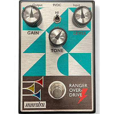 Used Maestro RANGER OVERDRIVE Effect Pedal