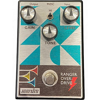 Used Maestro Ranger Over Drive Effect Pedal