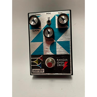 Used Maestro Ranger Overdrive Effect Pedal