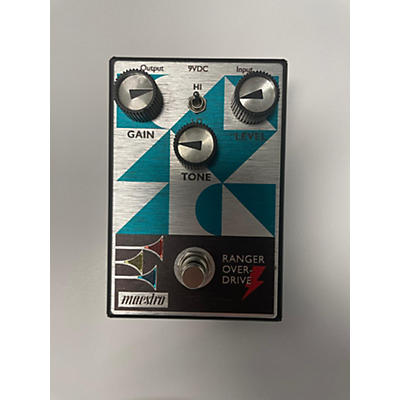 Maestro Used Maestro Ranger Overdrive Effect Pedal