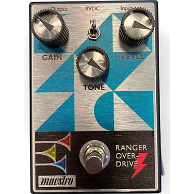 Used Maestro Ranger Overdrive Effect Pedal