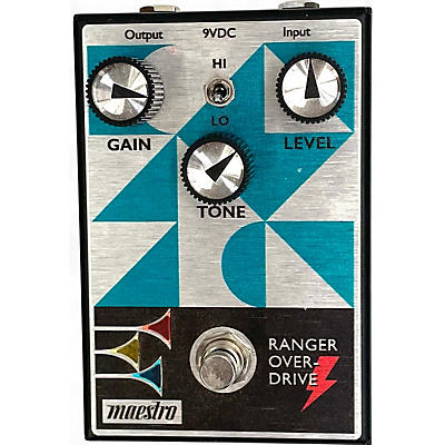 Used Maestro Ranger Overdrive Effect Pedal