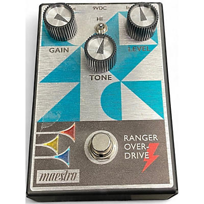 Used Maestro Ranger Overdrive Effect Pedal