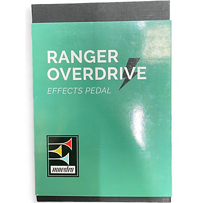 Used Maestro Ranger Overdrive Effect Pedal