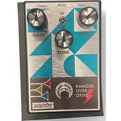 Used Maestro Ranger Overdrive Effect Pedal