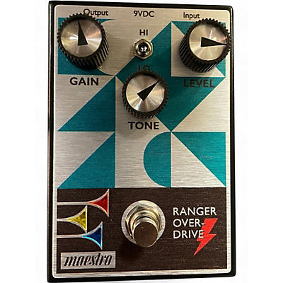 Used Maestro Ranger Overdrive Effect Pedal