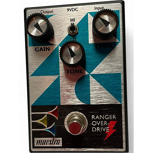 Used Maestro Ranger overdrive Effect Pedal
