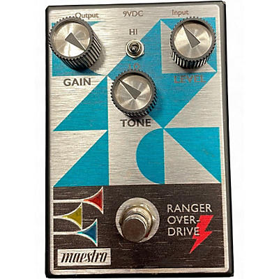 Used Maestro Ranger overdrive Effect Pedal