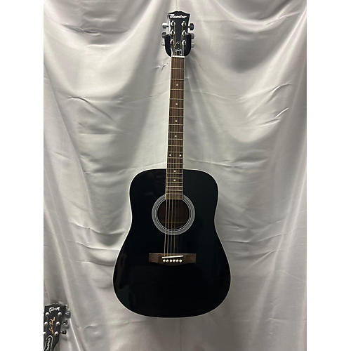 Maestro Used Maestro SA41 Black Acoustic Guitar Black