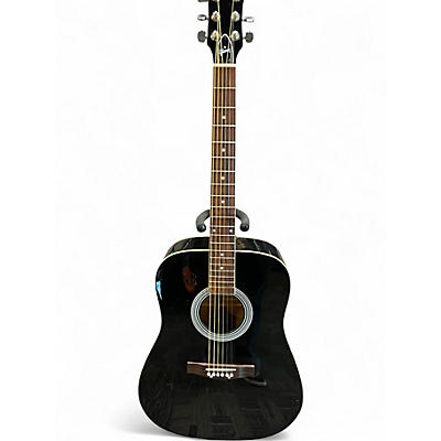 Used Maestro SA41BK Ebony Acoustic Guitar