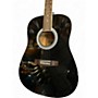 Used Maestro SA41BKCH Black Acoustic Guitar Black