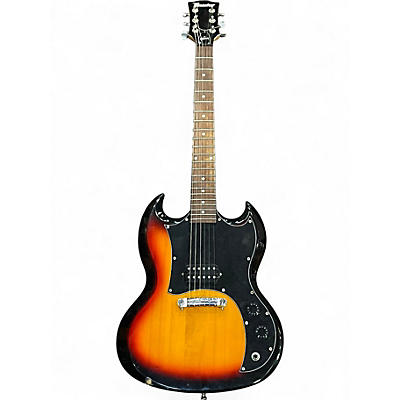 Used Maestro SG Junior 2 Tone Sunburst Solid Body Electric Guitar