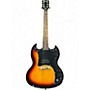 Used Maestro SG Junior 2 Tone Sunburst Solid Body Electric Guitar 2 Tone Sunburst