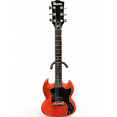 Used Maestro SG Junior RED Solid Body Electric Guitar