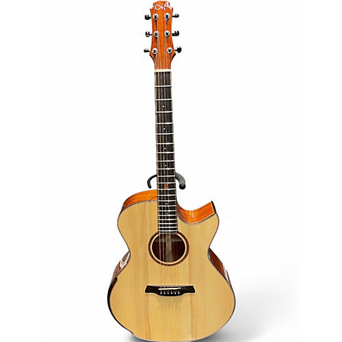 Used Maestro Singa Medium Jumbo CSB Adirondack Spruce Top Original Series Natural Acoustic Electric Guitar Natural