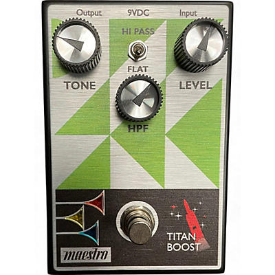 Used Maestro TITAN BOOST Effect Pedal