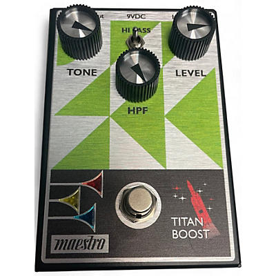 Used Maestro TITAN BOOST Effect Pedal