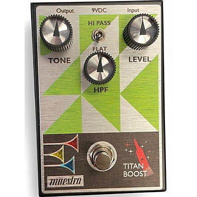 Used Maestro TITAN BOOST Effect Pedal