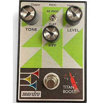 Used Maestro TITAN BOOST Effect Pedal