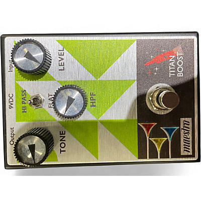 Used Maestro TITAN BOOST Effect Pedal