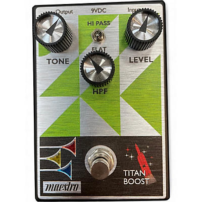Used Maestro TITAN BOOST Effect Pedal