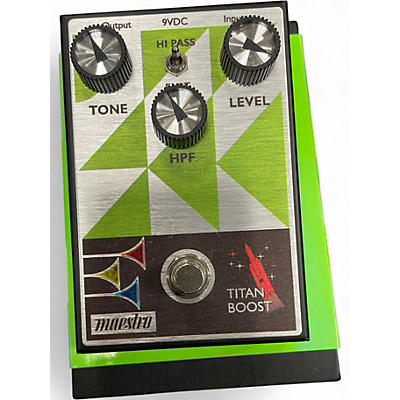 Used Maestro TITAN BOOST Pedal