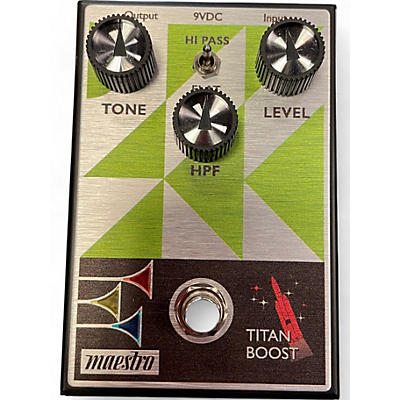 Used Maestro Titan Boost Effect Pedal