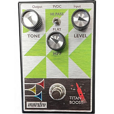 Used Maestro Titan Boost Effect Pedal