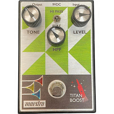 Used Maestro Titan Boost Effect Pedal