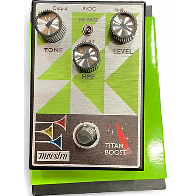 Used Maestro Titan Boost Effect Pedal