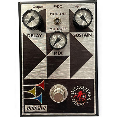 Used Maestro discover delay Effect Pedal