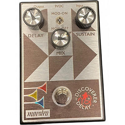 Used Maestro discoverer delay Effect Pedal