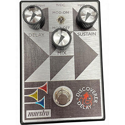 Used Maestro discoverer delay Effect Pedal