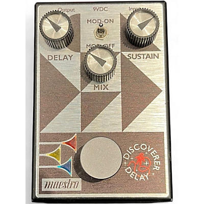Used Maestro discoverer delay Effect Pedal