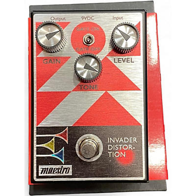 Used Maestro invader distortion Effect Pedal