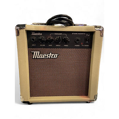 Used Maestro studio acoustic 10 Guitar Combo Amp