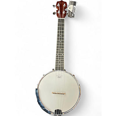 Used Magic Gold UKELELE BANJO Mahogany Banjolele