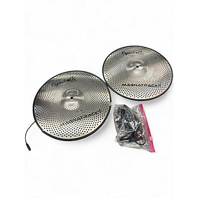 Used Magnatrack Triggered Quiet Hihats Hihat pair Electric Cymbal