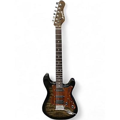 Used Magneto u-one Black Solid Body Electric Guitar