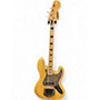 Used Magnum J Bass Style Natural Electric Bass Guitar Natural