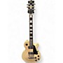 Used Magnum LP Custom Vintage White Solid Body Electric Guitar Vintage White