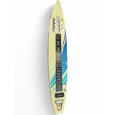 Used Mahalo MLG1 SURFBOARD LAP STEEL VINTAGE WHITE Lap Steel