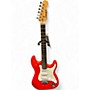 Used Mahar STRATOCASTER Red Solid Body Electric Guitar Red