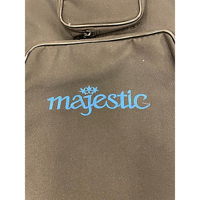 Used Majestic Bell and Practice Pad Kit With Rolling Cart