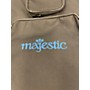 Used Majestic Bell and Practice Pad Kit With Rolling Cart
